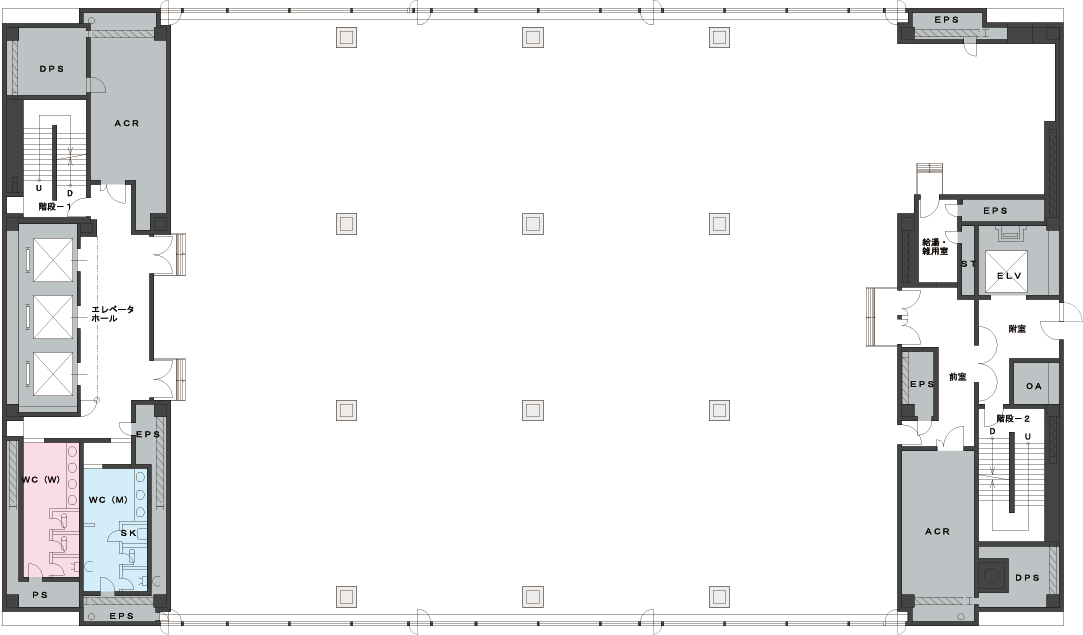 アネックスの間取り図